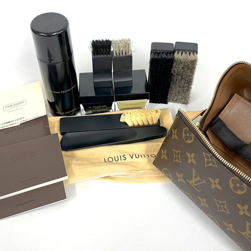 中古】LOUIS VUITTON/ルイヴィトン モノグラム キャンバス シューケア