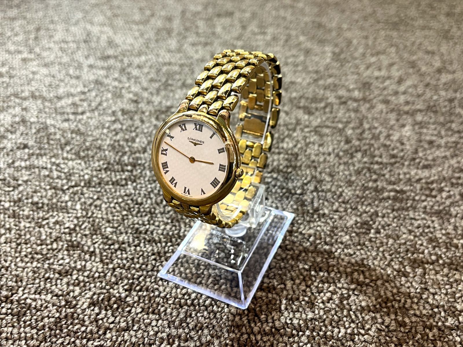 ▽ロンジン　LONGINES　フライシップ　腕時計　メンズ　クオーツ　不動品　11333 7,700円
