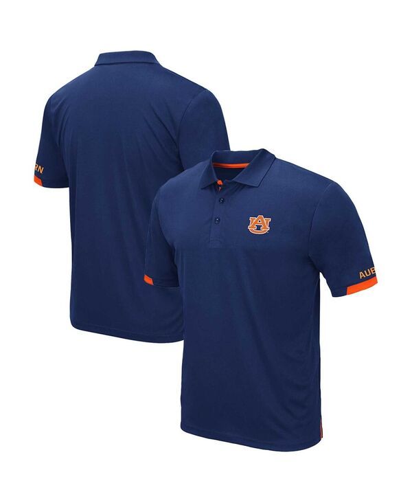 コロシアム メンズ トップス ポロシャツ トール Colosseumens Navy Auburn Tigers Big and Tall Santry Polo Shirt Navy ネイビー