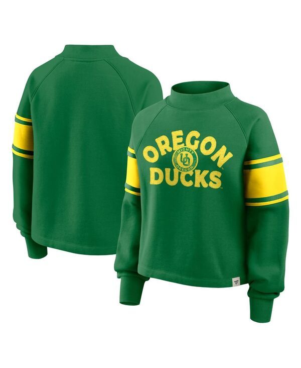 ファナティクス レディース アウター パーカー・スウェット シャツ Fanatics Womens Green Oregon Ducks Oversized Hometown Premium Punt