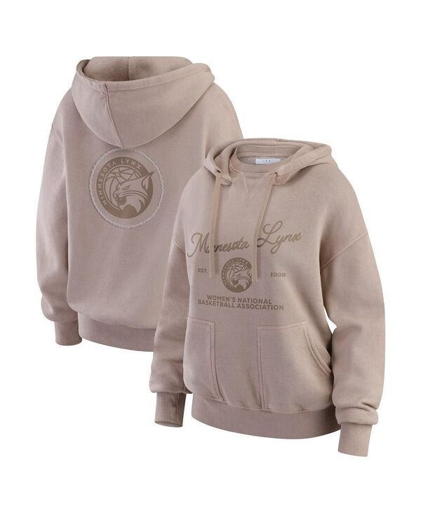 ウェア バイ エリン アンドルーズ レディース アウター パーカー・スウェット クルーネック WEAR by Erin Andrews Womens Tan Minnesota Lynx Washed 17,745円