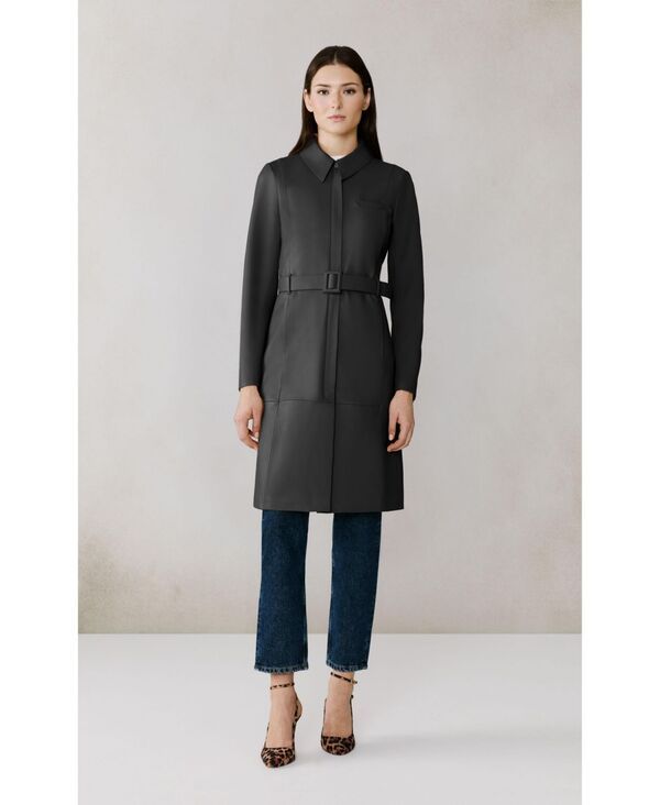 ソイアアンドキョー レディース アウター ジャケット・ブルゾン コート Soia Kyo Womens Wendy Longline Coat Black ブラック