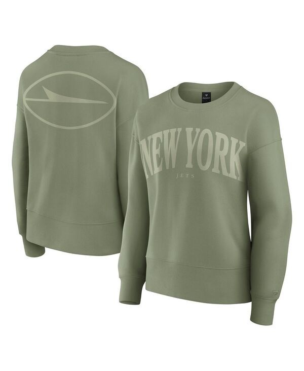ファナティクス レディース アウター パーカー・スウェット シャツ Fanatics Womens Greenew York Jets Elements Pullover Sweatshirt Gre 14,896円