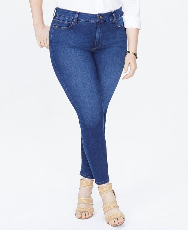 エヌワイディージェイ レディース ボトムス デニムパンツ プラスサイズ ジーンズ NYDJ Plus Size Ami Skinny Jeans Cooper