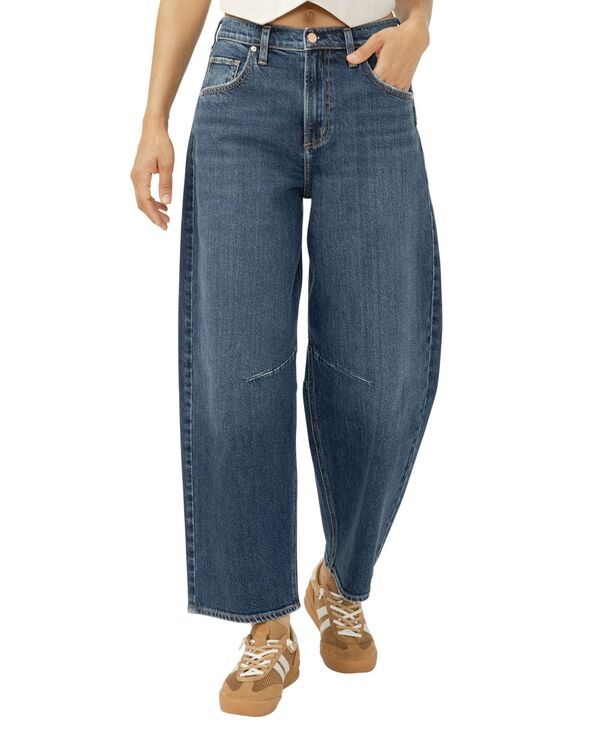 シルバー ジーンズ レディース ボトムス デニムパンツ Silver Jeans Co Womens High Rise Barreleg Jeans Islington 15,826円