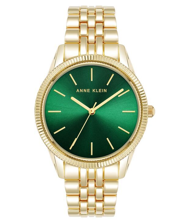 アンクライン レディース アクセサリー 腕時計 Anne Klein Womens Quartz GoldTone Alloy Bracelet Watch 36mm No Color ゴールド 11,920円