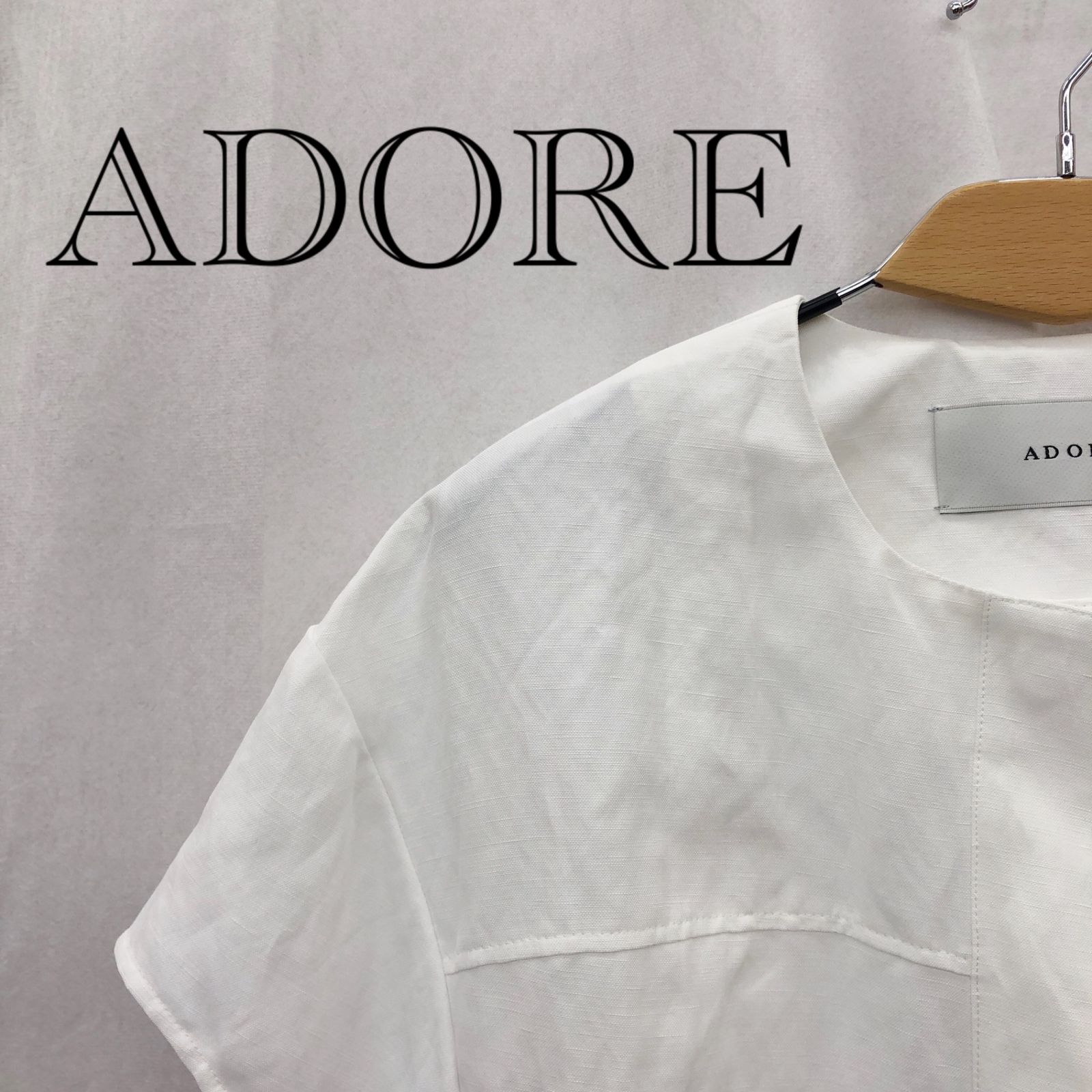 ADORE アドーア ドライオックスジャケット ホワイト 531-5150405 レディース_255 8,880円