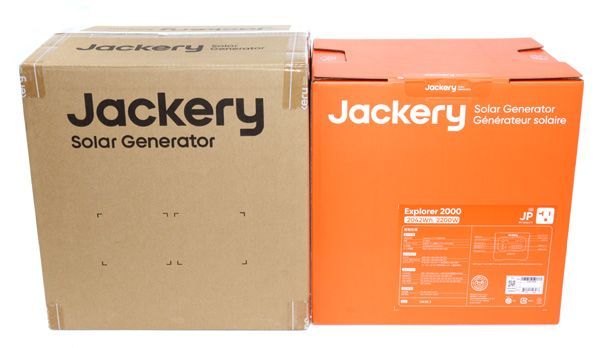 新品 未開封 Jackery ジャクリー ポータブル電源2000 JE-2000D 大容量 2042Wh 2200W キャンプ アウトドア 57,024円
