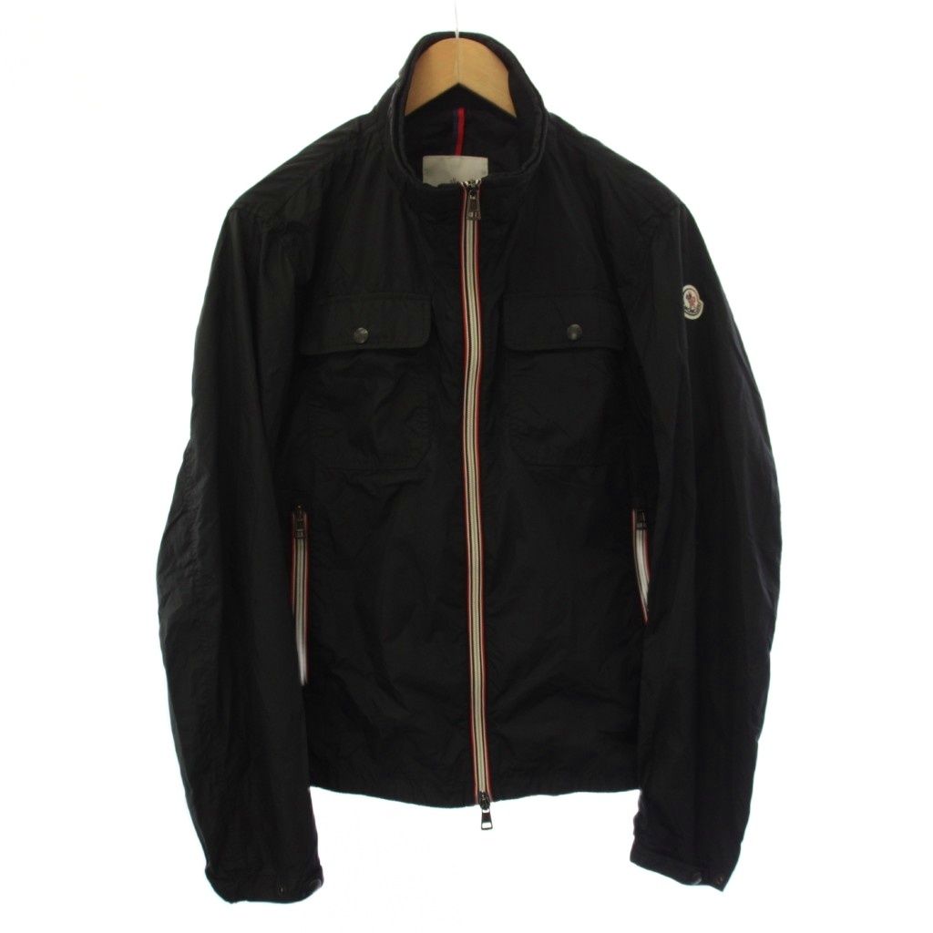 モンクレール MONCLER LYON ジップアップジャケット ブルゾン 3 黒 510914107805 /KH ■GY62