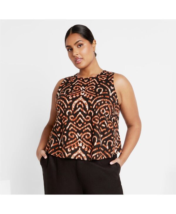 シティーシック レディース トップス シャツ プリント CITY CHIC Womens Amara Printoprint