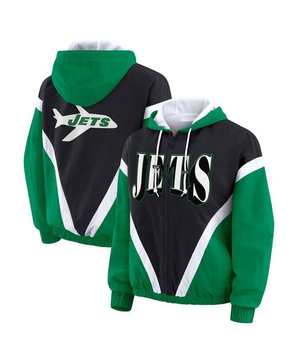 ウェア バイ エリン アンドルーズ レディース アウター ジャケット・ブルゾン パーカー WEAR by Erin Andrews Womens Kelly GreenBlack New York J 21,226円
