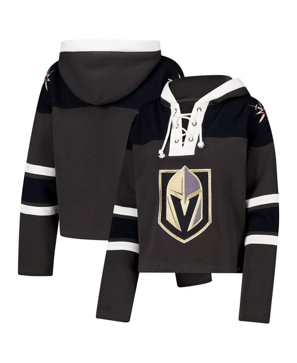 47 ブランド レディース アウター パーカー・スウェット クロップド レース 47 Brand Womens Charcoal Vegas Golden Knights Cropped Superi 24,708円