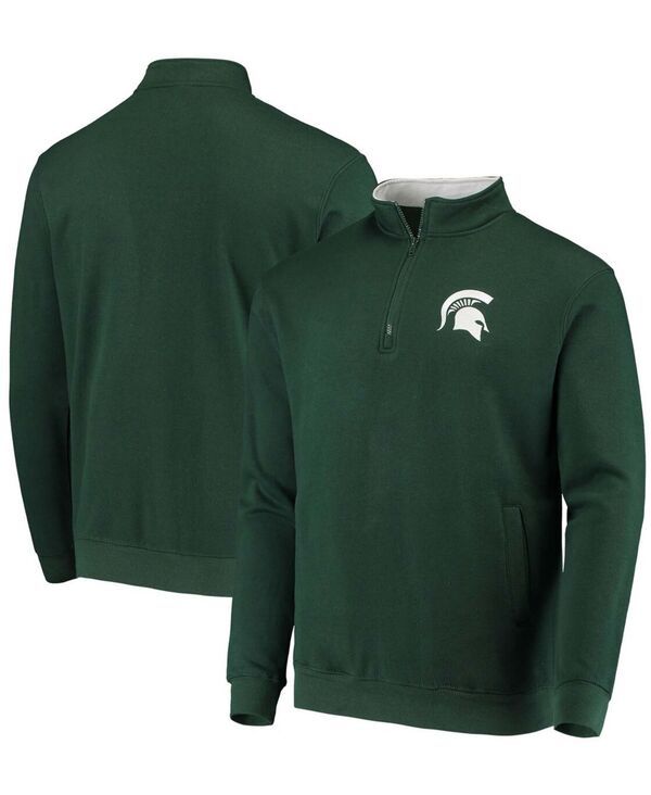 コロシアム メンズ アウター ジャケット・ブルゾン ロゴ ジャケット Colosseum Mens Michigan State Spartans Tortugas Logo QuarterZip J