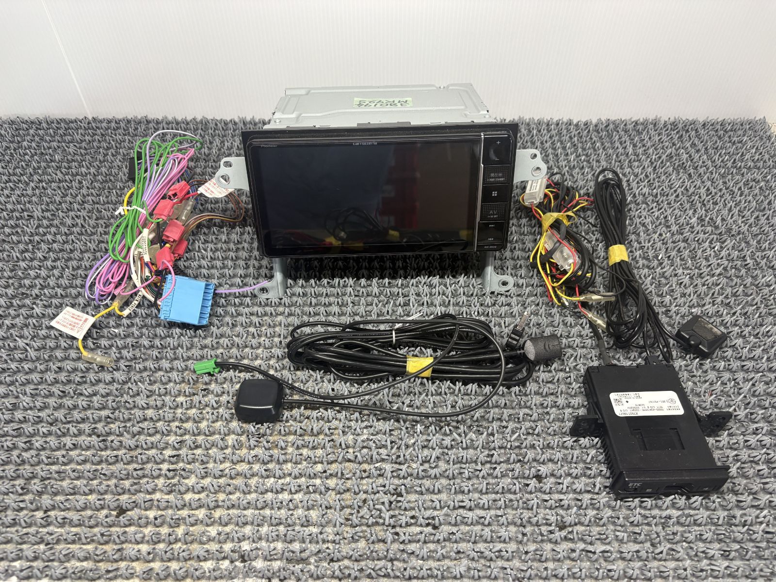 carrozzeria カロッツェリア パイオニア ナビ ETCセット AVIC-RW512 EPS03HV Bluetooth 動作確認済み ハスラー外し 380194