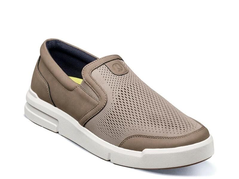 ノンブッシュ メンズ シューズ スリッポン・ローファー スニーカー Nunn Bush Kore City Rally SlipOn Sneaker Beige Mesh ベージュ