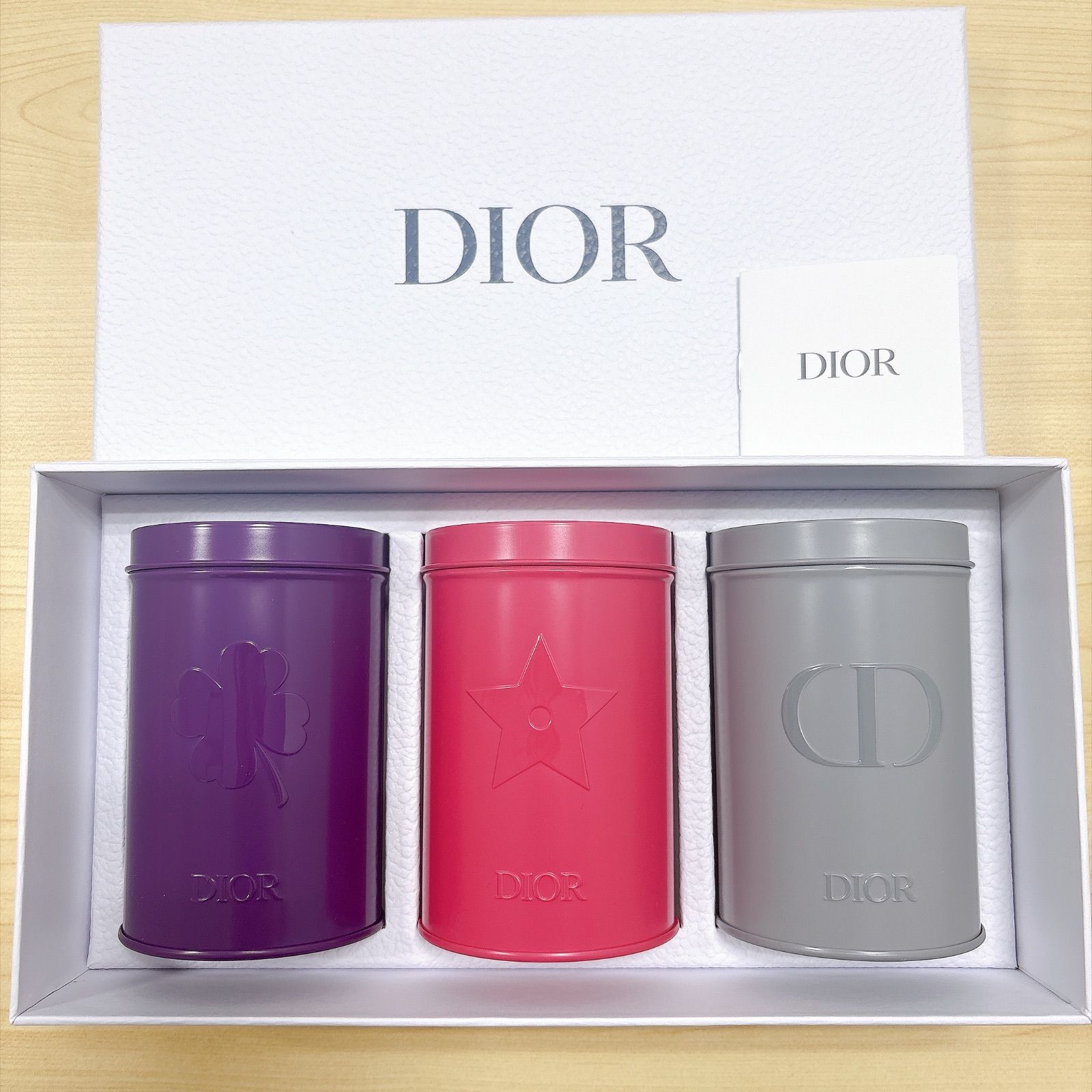 ディオール ノベルティ キャニスター缶 3個セット プラチナ会員限定 Dior 非売品☆ Dior ノベルティ キャニスター缶 プラチナ会員限定 - メルカリ