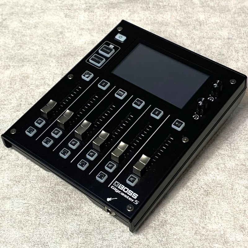 【加古川店】【楽器】 中古 BOSS | ボス DTM・DAW・音響機器 Gigcaster 5 GCS-5 ミキサー ミキサー ブラック 【477】
