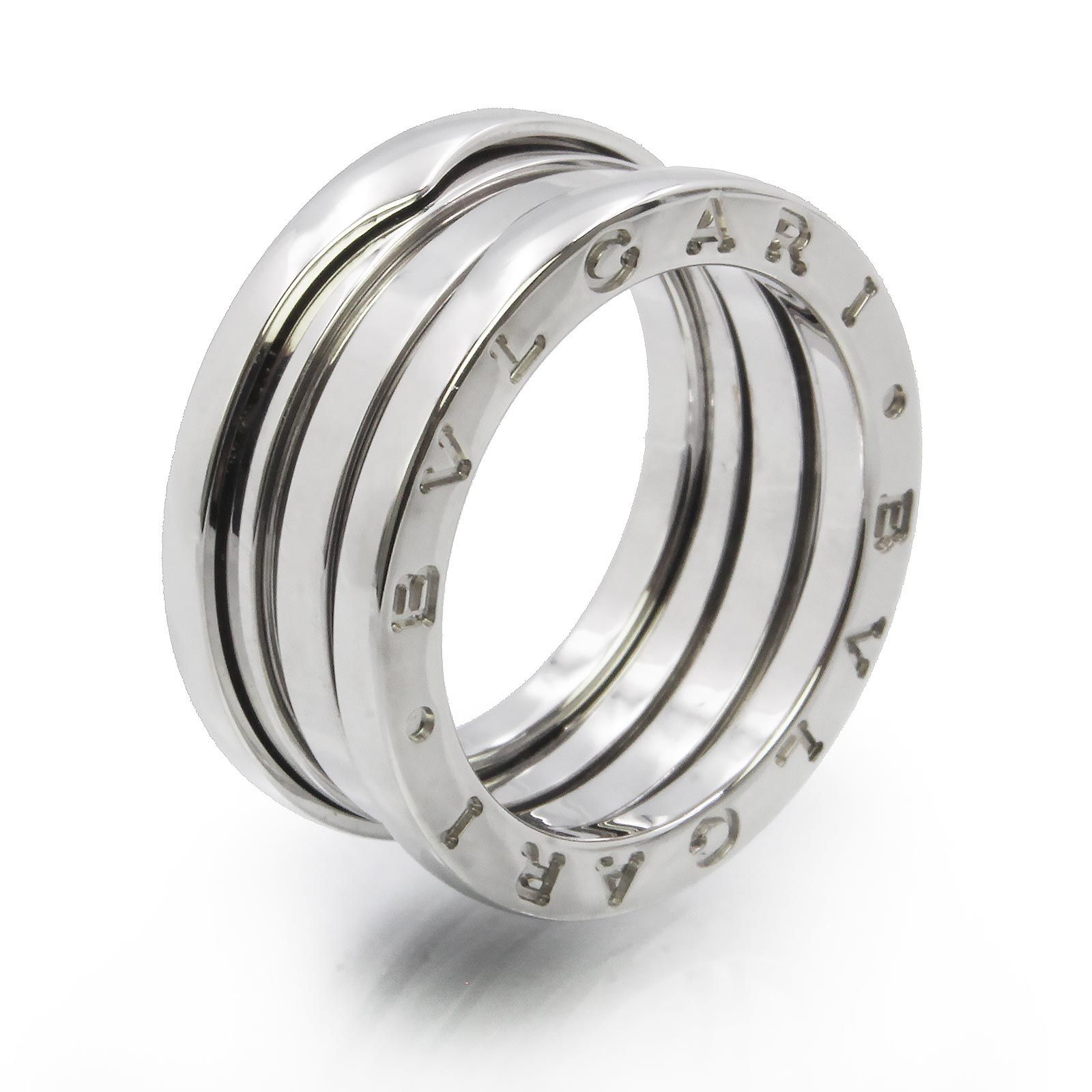 ブルガリ AN191024 B zero 1 ビー ゼロ ワン 3バンド K18WG 750 ホワイトゴールド リング 指輪 #53 13号 BVLGARI（美品） 122,931円
