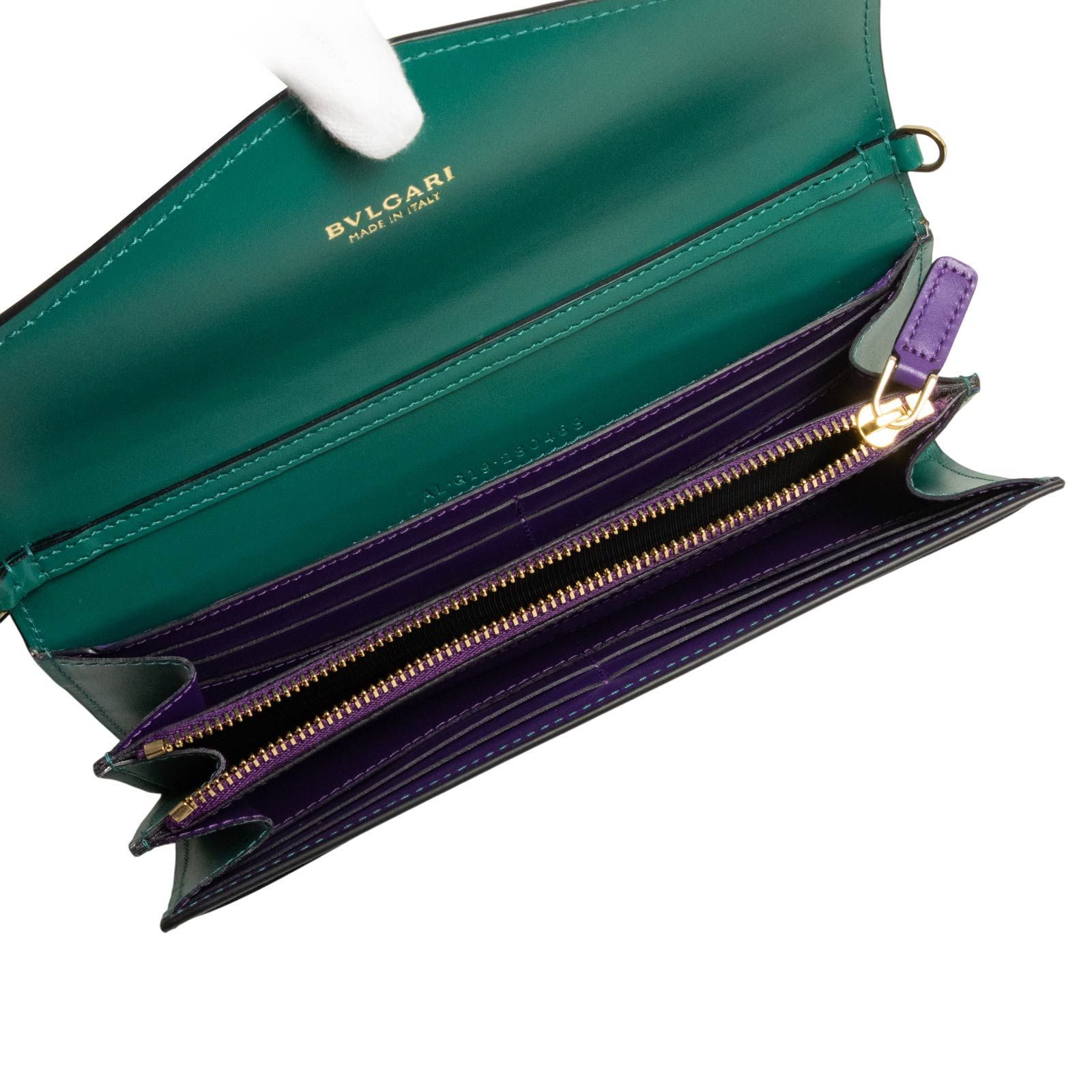美品✨BVLGARI セルペンティ ラウンドジップ長財布 フォーエバー 