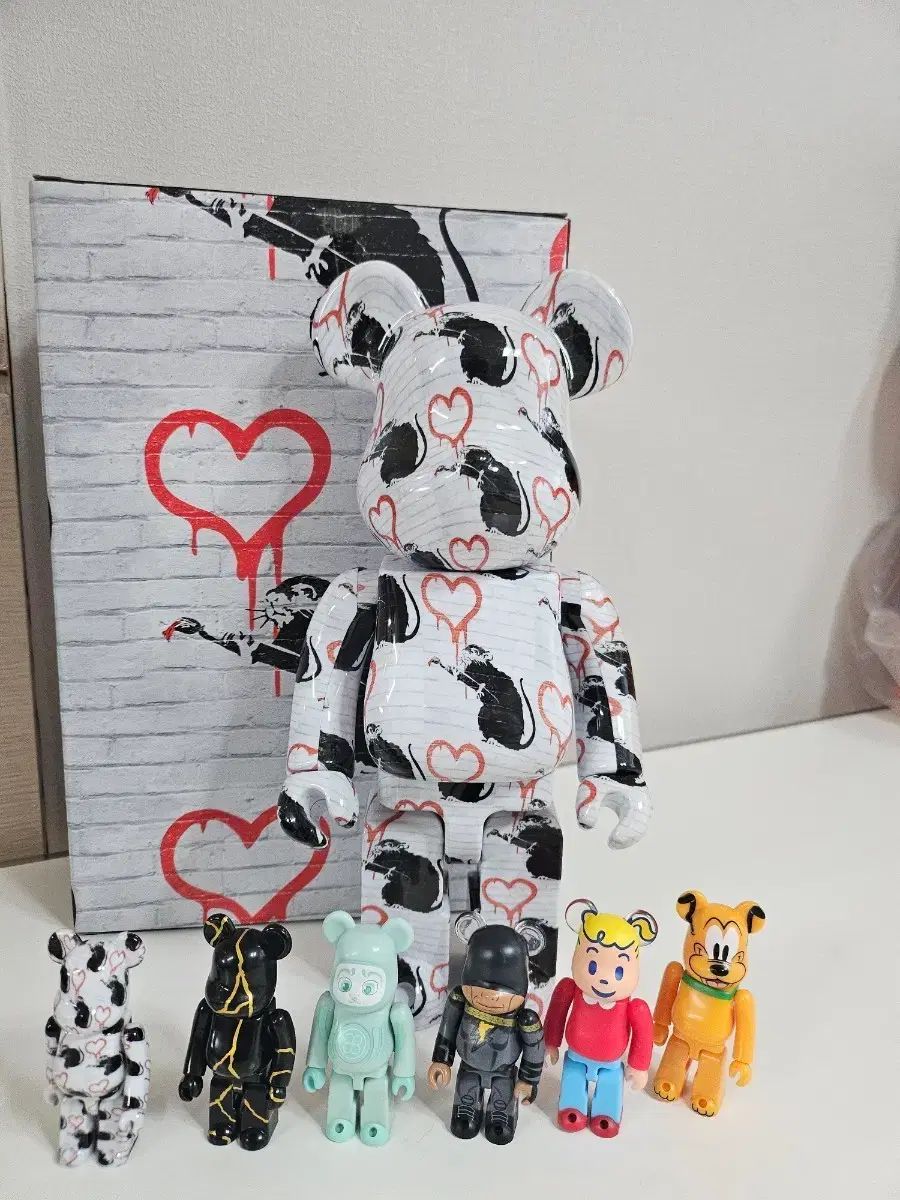 BE@RBRICK(ベアブリック) バンクシー LOVCAT ラブキャット 正規品