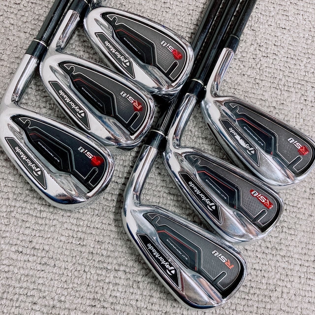 TaylorMade テーラーメイド RSi 1 アイアンセット6本 5-9P TM7-115 フレックスR キャビティ 初心者 中級者