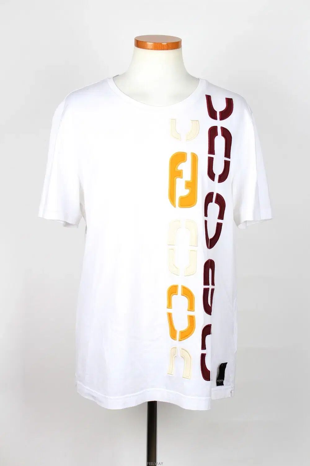 フェンディ ロゴ コットン 半袖Tシャツ XL(110) 55,026円
