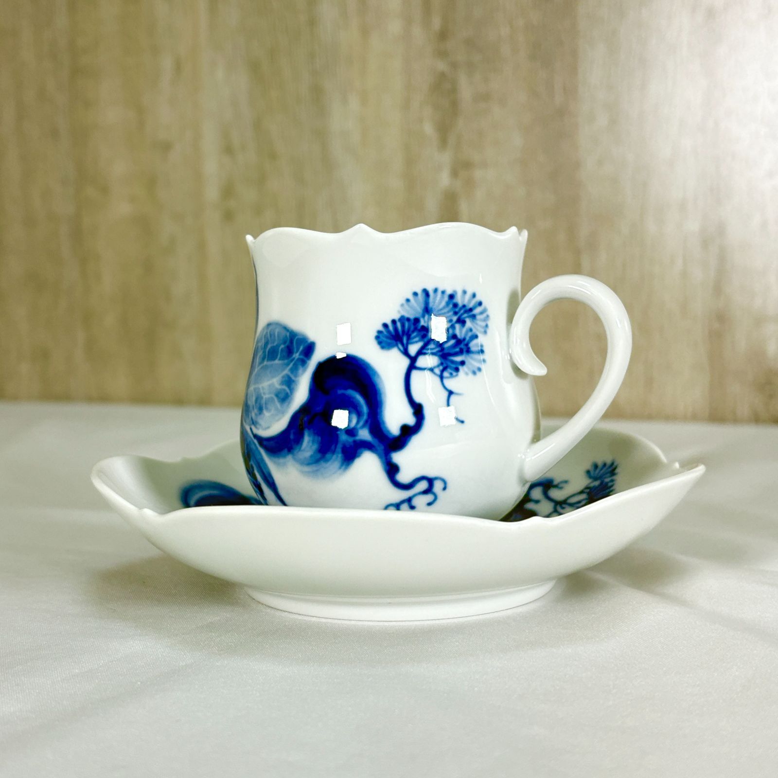 Meissen マイセン ブルーオーキッド カップ＆ソーサー 食器 洋食器 ④