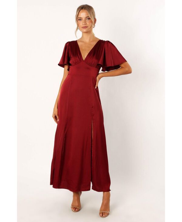 Petal and Pup レディース トップス ワンピース マキシ Petal and Pup Casper Maxi Dress Wine ワイン 16,546円