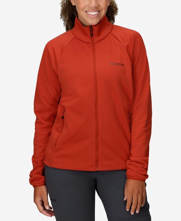 マーモット レディース アウター ジャケット・ブルゾン フリース Marmot Womens Leconte Fleece Jacket Sumac