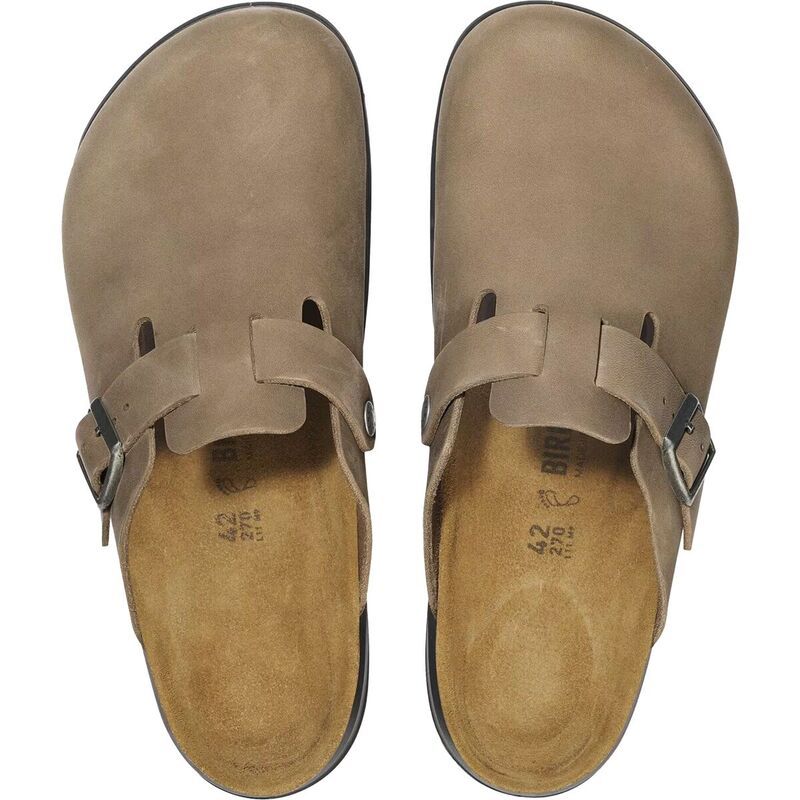 ビルケンシュトック メンズ シューズ ブーツ・レインブーツ Birkenstock Boston CT Clog Mens Tobacco Brown Oiled Leather ブラウン