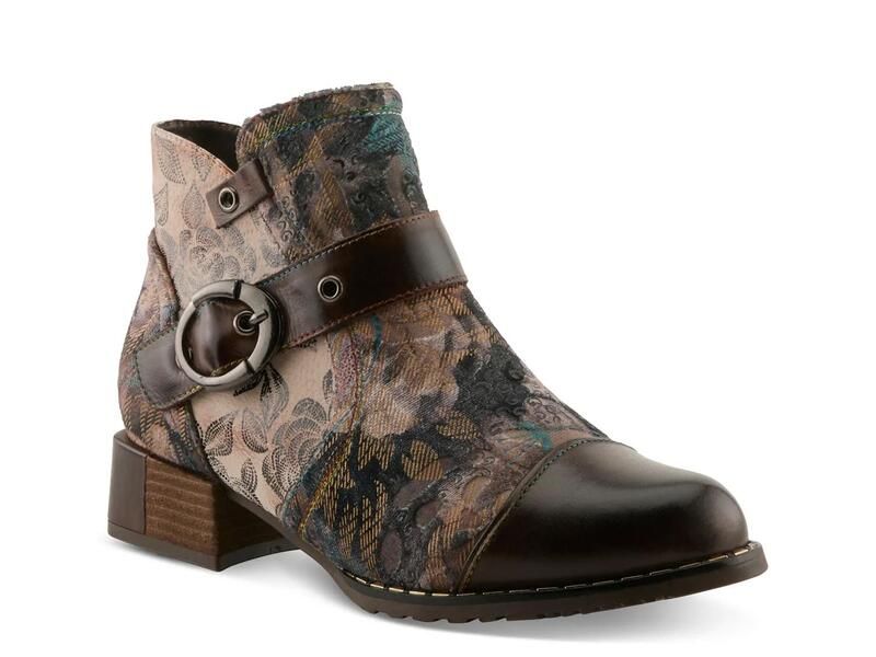 ラリティステ レディース シューズ ブーツ・レインブーツ LArtisteSipperbootie Dark BrownMulticolor ブラウン