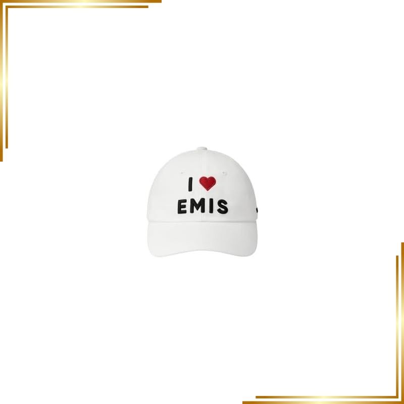 【新品】 [EMIS] 公式 I LOVE BALL CAP (TYO) イミス 韓国ブランド キャップ ユニセックス カジュアル ファッション ロゴデザイン