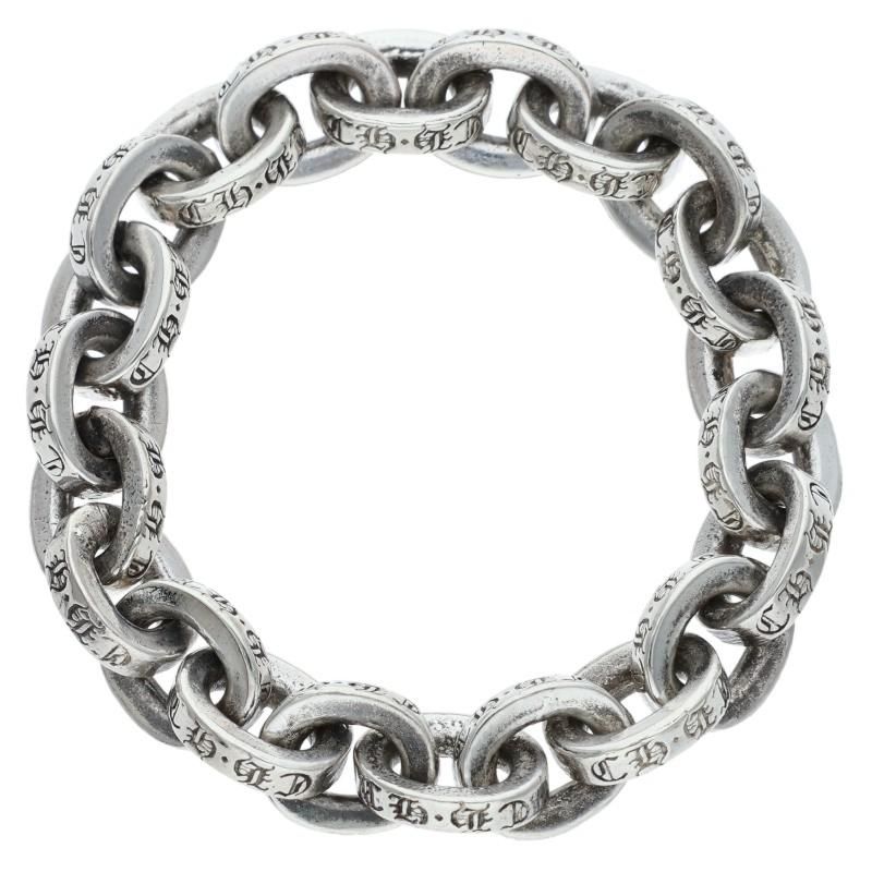 クロムハーツ  PAPER CHAIN RING/ペーパーチェーン シルバーリング メンズ 15号 クロムハーツ PAPER CHAIN RING/ペーパーチェーン シルバーリング