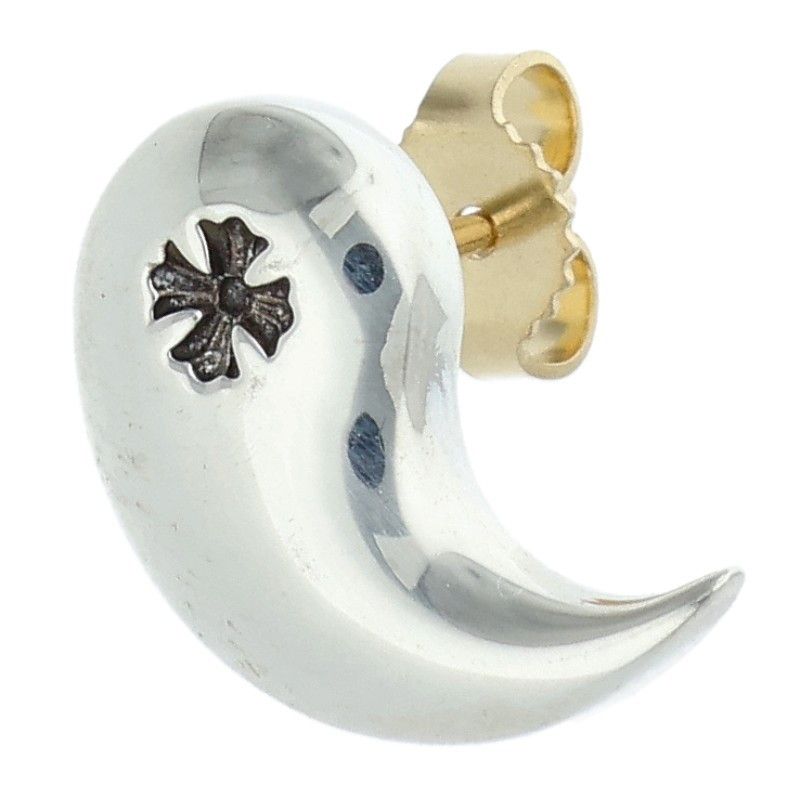 クロムハーツ YIN YANG シルバーピアス メンズ