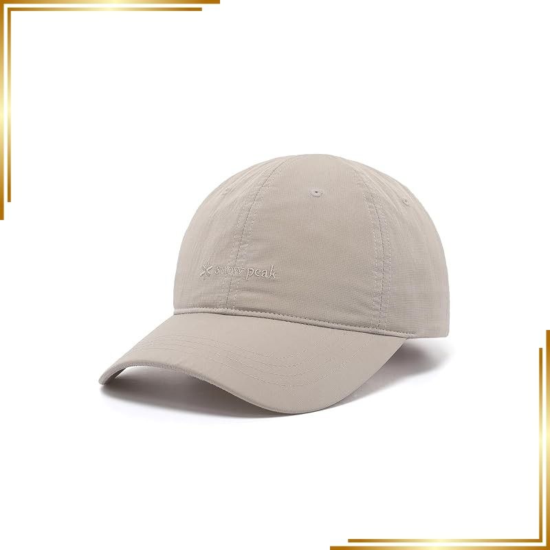 【新品】 [スノーピーク] Eco Taslan Ball Cap GS-S26ZUFBC70 ヘッドウェア キャップ 帽子 メンズ レディース SAND BEIGE L