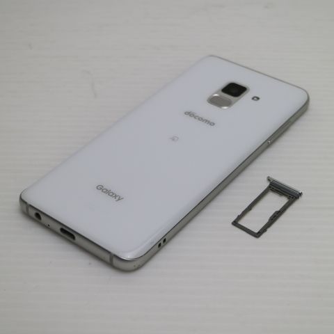 良品中古 SC-02L Galaxy Feel2 フロストホワイト スマホ 本体 白ロム