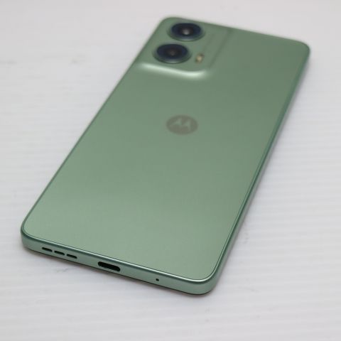 新品同様 SIMフリー moto g24 アイスグリーン スマホ モトローラ 即日