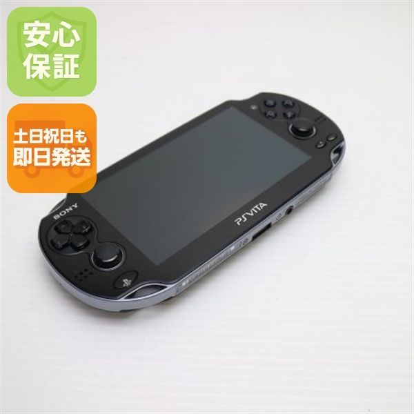 超美品 PCH-1100 PS VITA ブラック 即日発送 game SONY PlayStation 3G/Wi-Fi 本体 土日祝発送OK