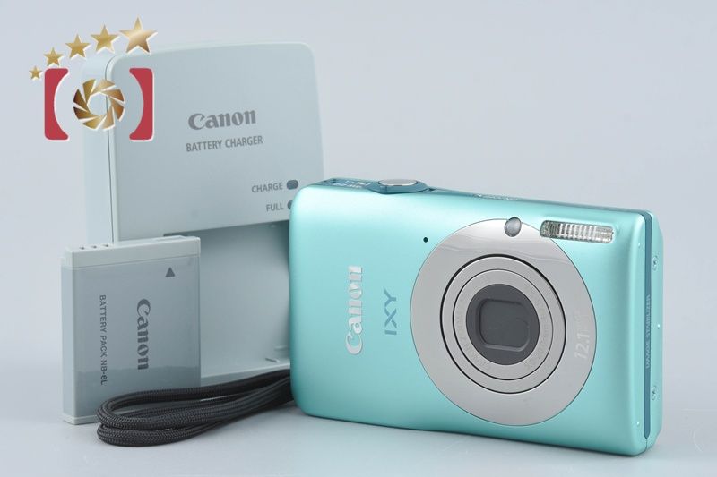 【中古】Canon キヤノン IXY 200F グリーン コンパクトデジタルカメラ 24,708円