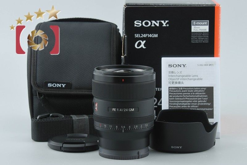 【中古】SONY ソニー FE 24mm f/1.4 GM SEL24F14GM 元箱付き