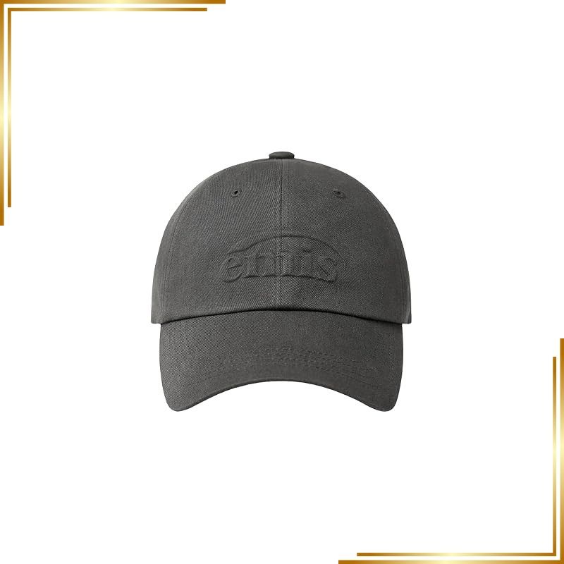 【新品】 [EMIS] 公式 EMBOSSING LOGO BALL CAP イミス 韓国ブランド キャップ ユニセックス カジュアル ファッションロゴデザイン