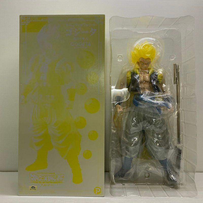 【現状渡し品】 プレックス アニメ ドラゴンボール超 超サイヤ人ゴジータ ギガンティックシリーズ フィギュア 塗装済み 完成品 【050-260729-hu-10-min】