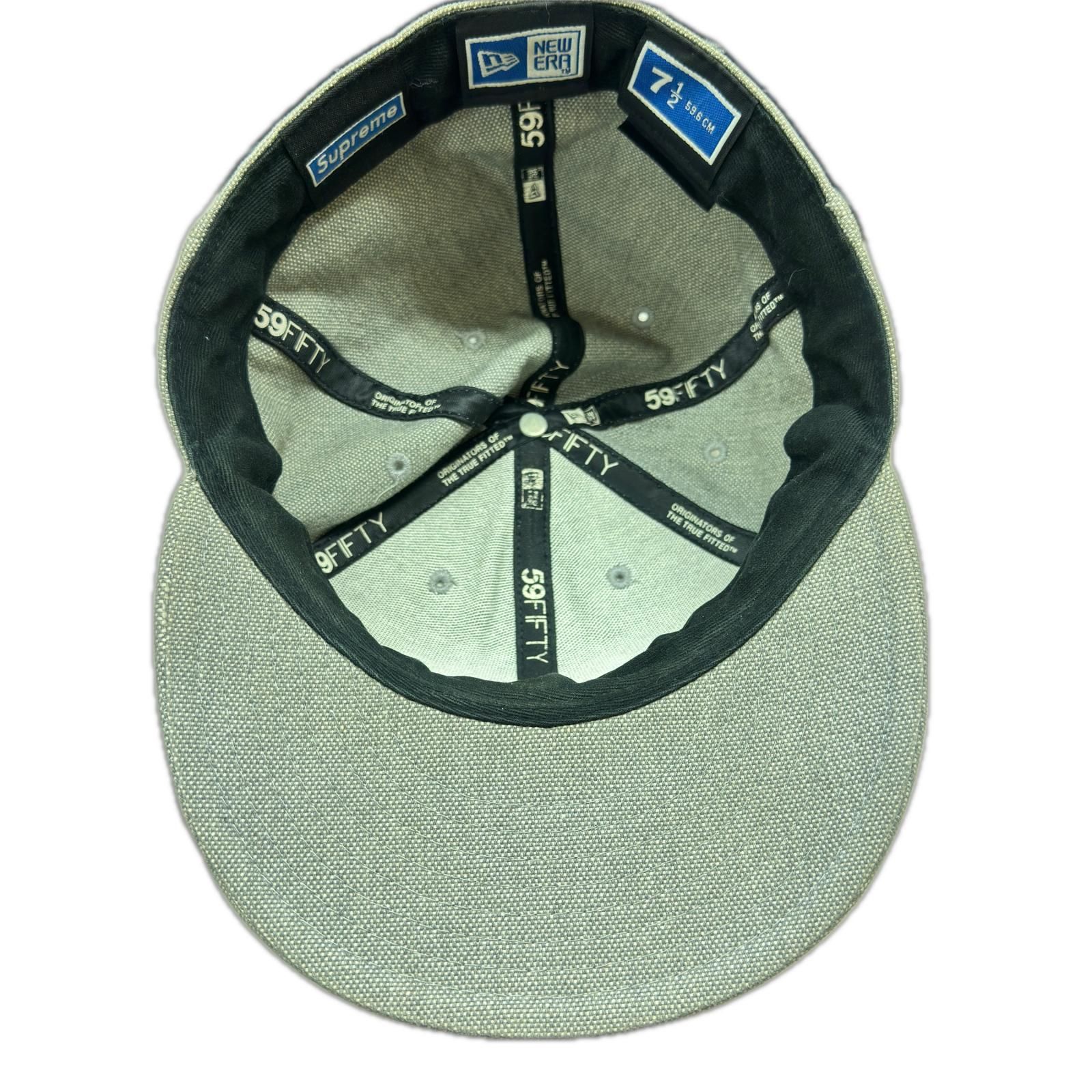 Supreme × NEW ERA 6パネルロゴキャップ 帽子 シュプリーム