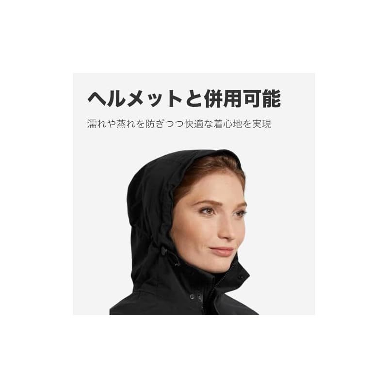 【新品】 BASIL(バジル) レインパーカー オリーブグリーン L Mosse[モッセ] レディース
