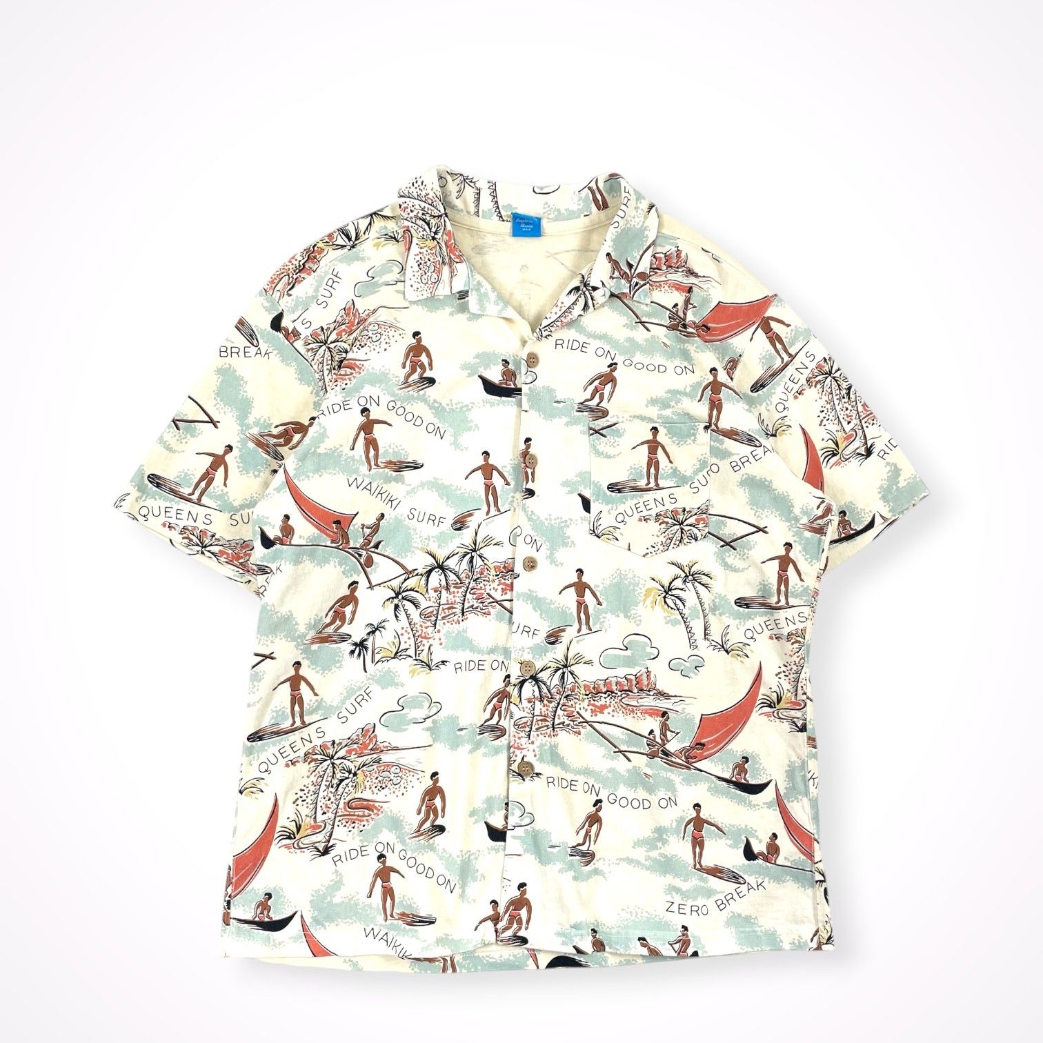good on / US生地コットンアロハシャツ SIZE:M 6,512円