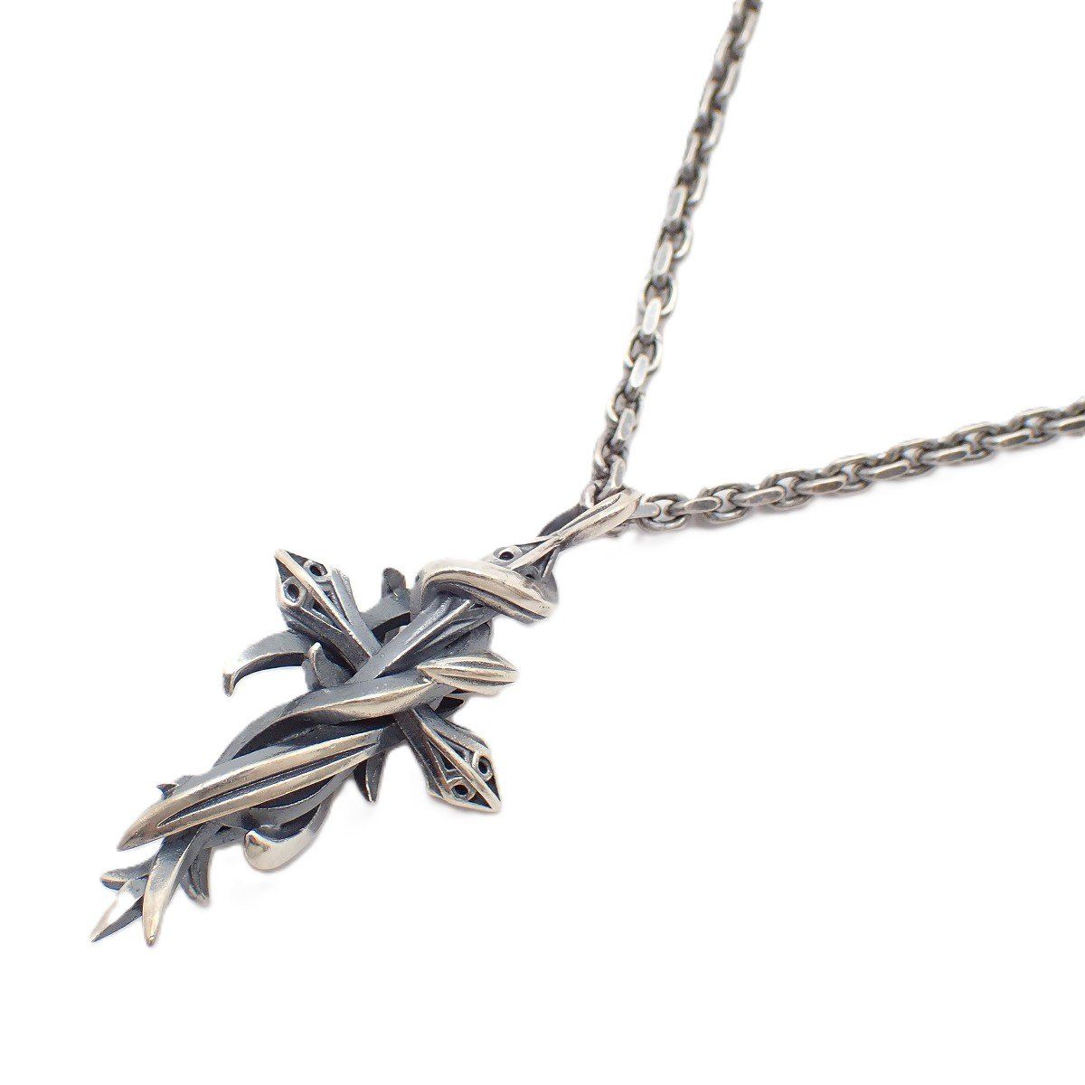 M'S COLLECTION エムズコレクション クロス ネックレス シルバー925 M'S COLLECTION エムズコレクション クロス ネックレス シルバー925