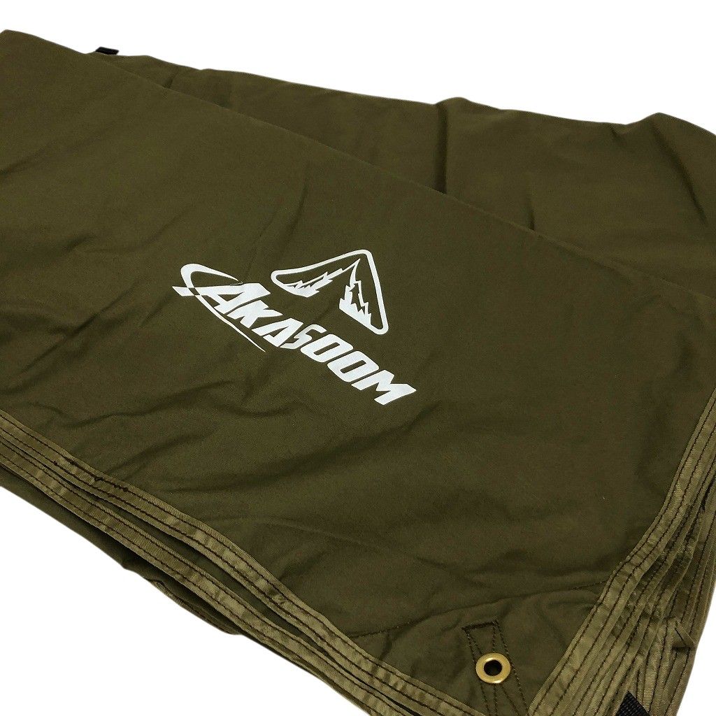 AKASOOM タープ TCポリコットン 3m×3m - メルカリ