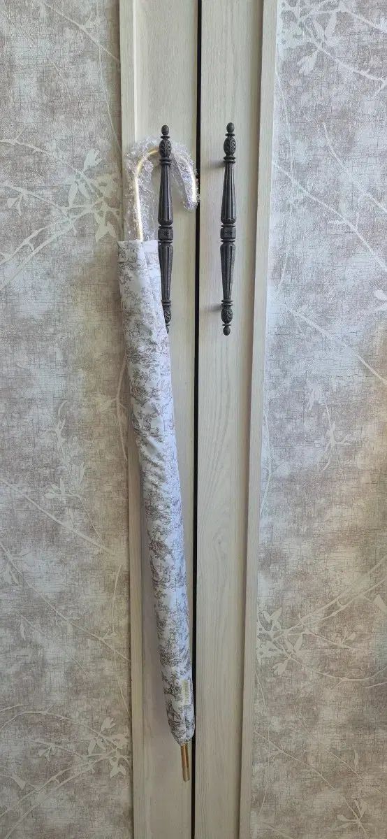新品) ドゥブルヴェ 長傘 - ベージュ