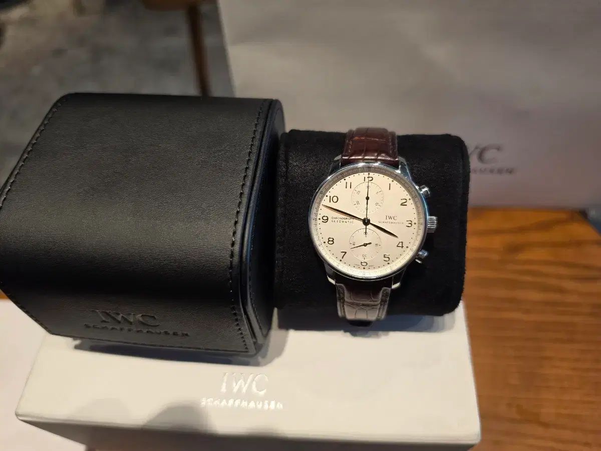 IWC 3714 45 ポルトギーザー 26年7月 正規オーバ フールセット自動巻き時計