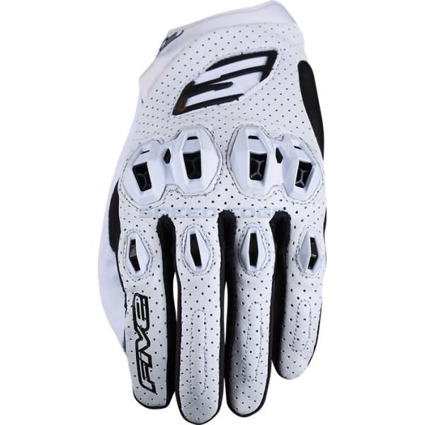 FIVE ファイブ グローブ STUNT EVO2 LEATHER カラー:ホワイト サイズ:XL 11,876円